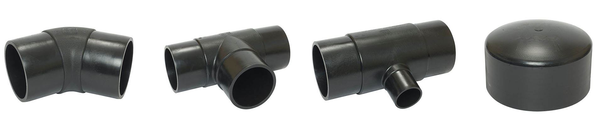 HDPE butt fusion elbows and tees