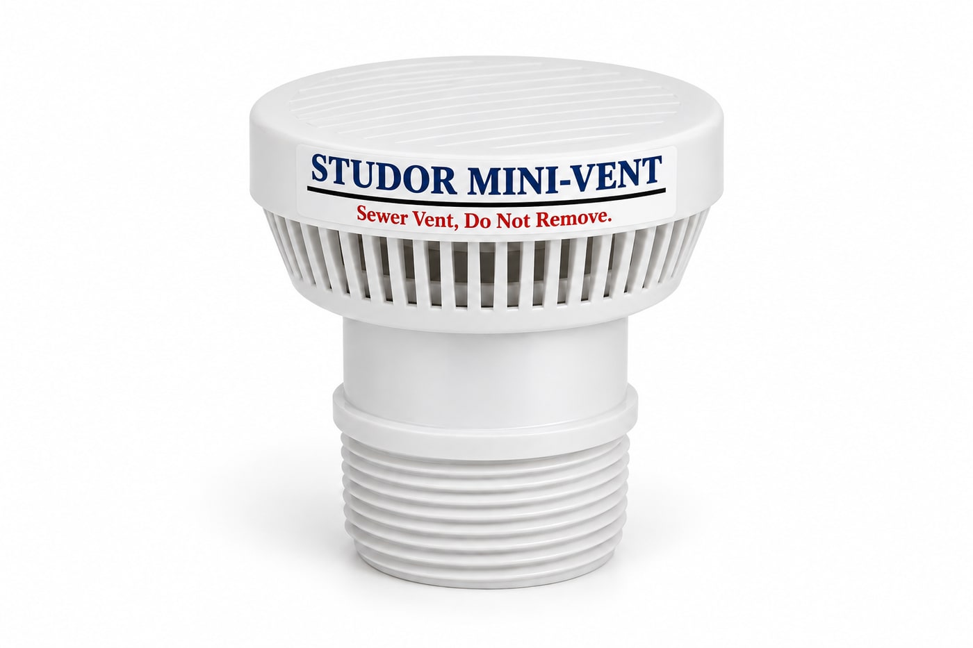 صمام إدخال الهواء (AAV) للتفرّعات Studor Mini-Vent لمواسير الصرف مقاس 1½ و2 بوصة