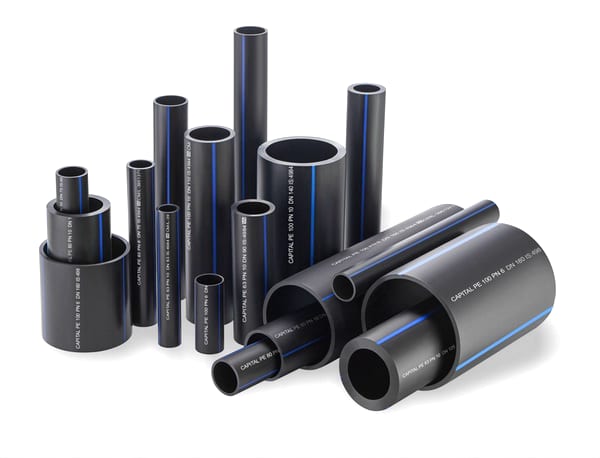 HDPE pipes and fittings