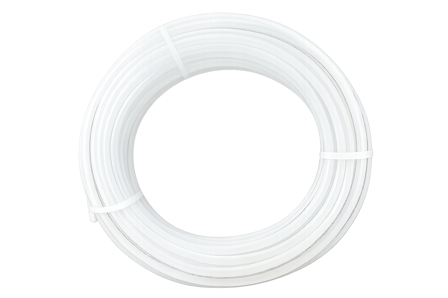 PEX white opaque pipe