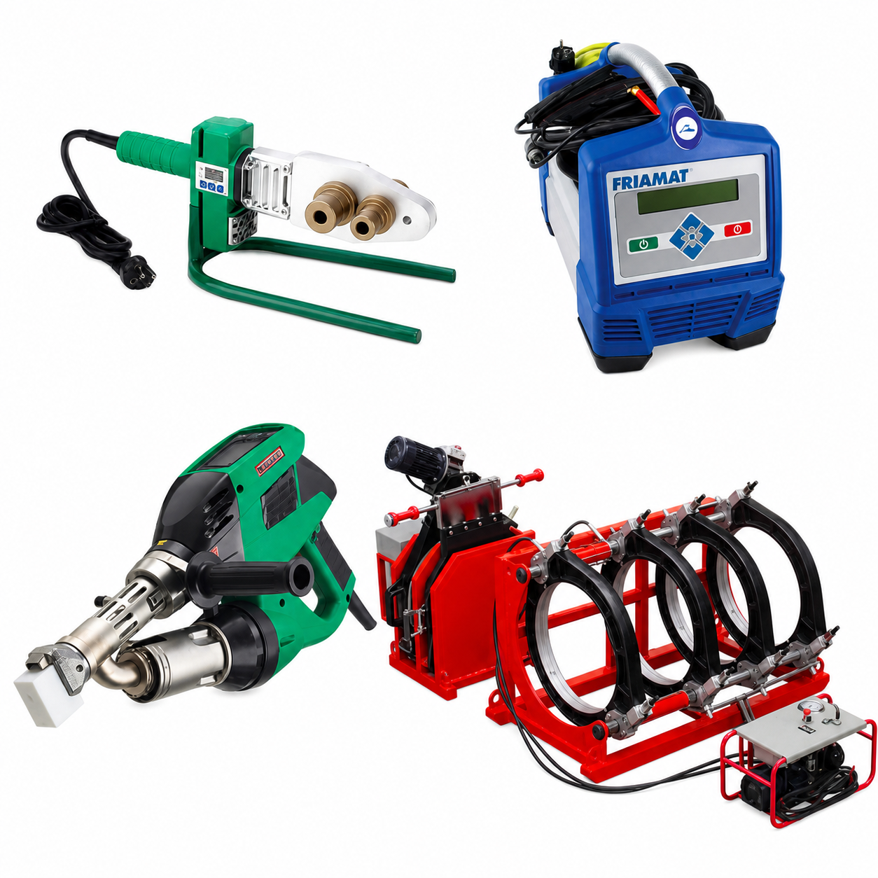HDPE butt fusion, electrofusion, and PPR socket fusion welding machines supplied in Kuwait